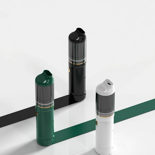 Xihbxyly Aspiradora Inalámbrica para Coche, Potente Succión de 6000 Pa, Soplado y Aspirado 2 En 1, Recargable Por Usb, Diseño Portátil, para Coche, Hogar y Oficina, Tamaño Compacto (25,5 X 5,5 X 5,5