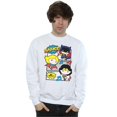 thumbnail image 2 of DC Comics Mens Chibi Super Friends Dance Sweatshirt, 2 of 5