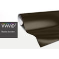 thumbnail image 1 of Matte Brown Vinyl Wrap Roll with VViViD XPO Air Release Technology - 2ft x 5ft, 1 of 5