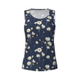thumbnail image 3 of Picia Daisies Flowers Pattern Women's Workout Tank Top,Breathable Activewear,Slim Fit Athletic Top,Versatile Workout Moisture-wicking top-X-Large, 3 of 9