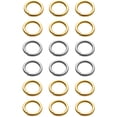 thumbnail image 3 of 50-200 unids/lote anillos abiertos de acero inoxidable 4 5 6 8mm conectores de anillos divididos DIY collar joyería hacer hallazgos Accesorios, 3 of 5