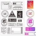 thumbnail image 2 of Photo Label Tag Clear Stamps for DIY Scrapbooking Camera Record Silicone Clear Stamp Seals Transparent Stamps, 2 of 8