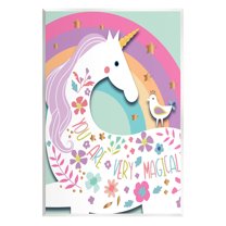 Stupell Industries You Are Very Magical Unicorn Graphic Art Unframed Art Print Wall Art, Design by Andrea Jasid Grassi