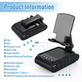 thumbnail image 3 of Birthday Gifts for Men, Wireless Bluetooth Speaker Cell Phone Stand with Charging Function, 360° Rotatable Angle Adjustable Cool Gadgets for Dad Husband Boyfriend, 3 of 8