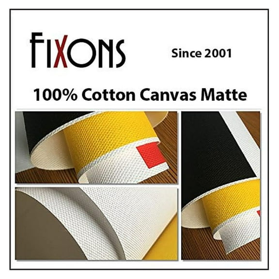 100% Cotton Canvas 24" x 40' Roll (Matte) for Epson Inkjet printers