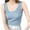 Blue, variant on Boovnll Womens Tank Tops, Women's Ice Silk Thread Camisole with Sleeveless Base Layer and Thin Top Round-Neck Tank Top, Tank Top for Women, Tank Tops, Tank Tops for Women