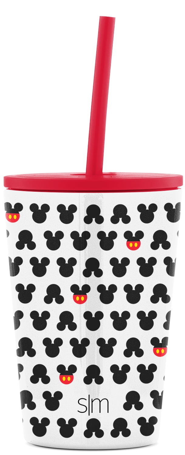  Simple Modern Disney Minnie Mouse Toddler Cup with Lid and  Straw, Reusable Insulated Stainless Steel Kids Tumbler, Classic  Collection