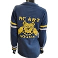 thumbnail image 2 of Buffalo Dallas North Carolina A&T Aggies Adult Unisex Varsity Cardigan [Blue - XL], 2 of 3
