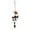 A, variant on Ikeay Butterfly And Dragonfly Wind Chime, Garden Hanging Decor with Natural Design, Outdoor Courtyard Decoration for Patio, Balcony, And Porch