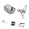 thumbnail image 1 of Almencla Storage Basket Front Easily Install Black for Riding Luggage Outdoor with Cargo Rack, 1 of 8