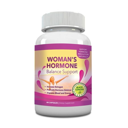 Totally Products Woman's Hormone Body Balance and Menopause Support 1375mg Natural Herbal