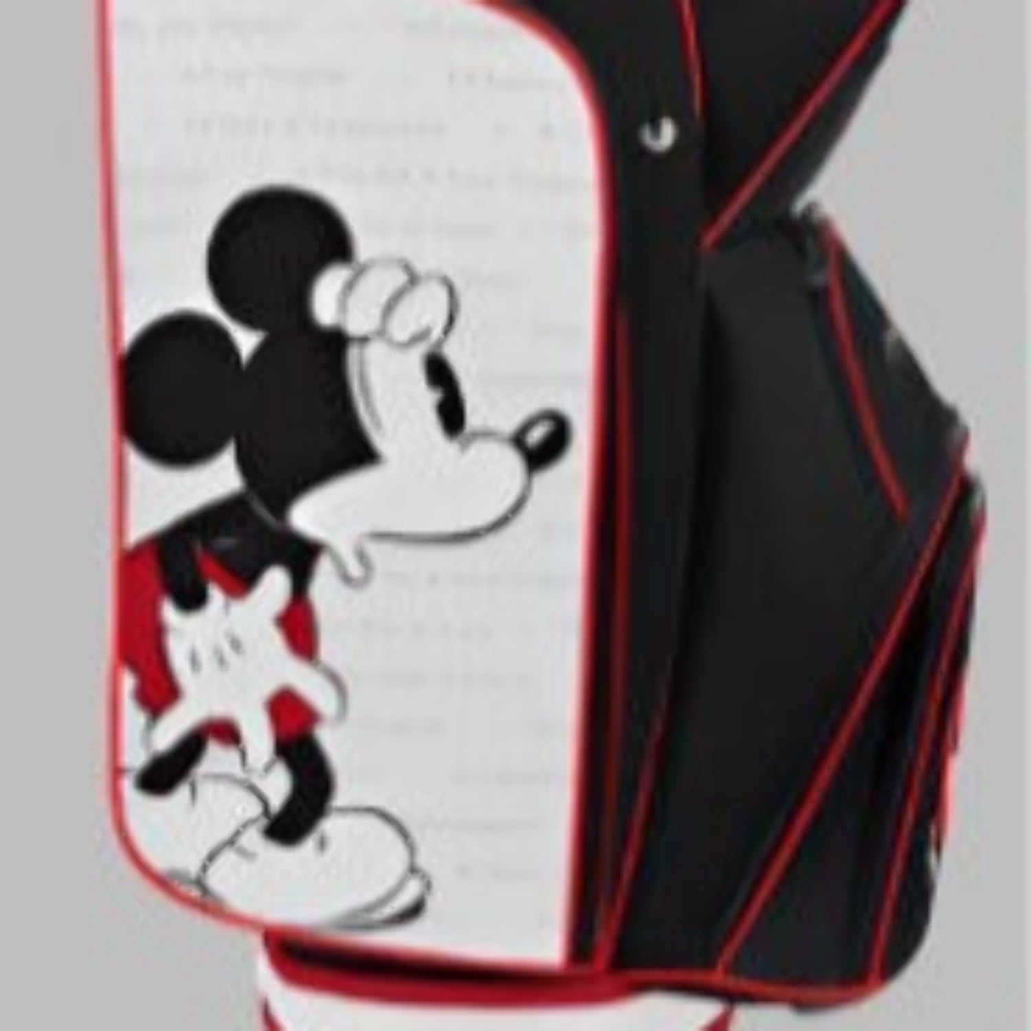 Team Effort Golf Disney Mickey Mouse Bucket III Cooler Cart Bag Black/White/Red
