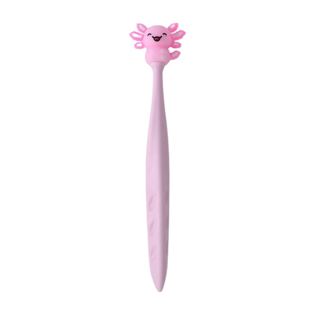 Cute Axolotl Shape Eraser PVC Pencil Eraser for Students Journaling Soft Clean Erasing Portable Portable Pen Style Eraser