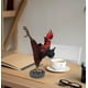 thumbnail image 5 of Adorno de pollo borracho | Escultura de gallo grande y caprichosa para decoración del hogar | Estatua de resina de imitación para sala de estar o entrada, 5 of 5