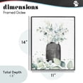 thumbnail image 4 of Stupell Industries French Country Soap Jar & Eucalyptus Black Framed Giclee Art, 11 x 14, by Lettered and Lined, 4 of 8