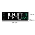 thumbnail image 2 of reloj de pantalla grande de la función de 16 pulgadas, reloj digital, reloj de pared simple de la sala de estar, 2 of 5