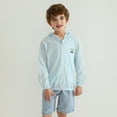 thumbnail image 5 of XBASW Toddler Kids Sun Protection Jacket Hoodie UV Protection Sunsuits Teen Summer Sunscreen for Boys Girls 2-15 Years, 5 of 11