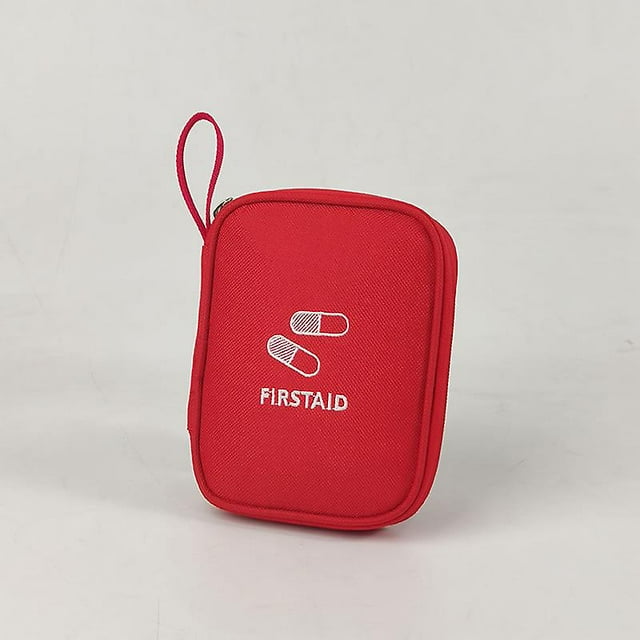 Bolsa de primeros auxilios de viaje, mini botiquín de primeros auxilios Kit de emergencia médica