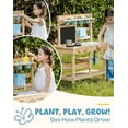 thumbnail image 6 of Robud Mud Kitchen for Kids Outdoor, Wooden Play Kitchen with Accessories, Playset for Backyard Pretend Cooking or Planting, Toy Gifts for Boys Girls Ages 3+, 6 of 9