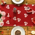 thumbnail image 4 of Sm:)e Heart Love Valentine's Day Table Runner 13x72 Inch, 4 of 6