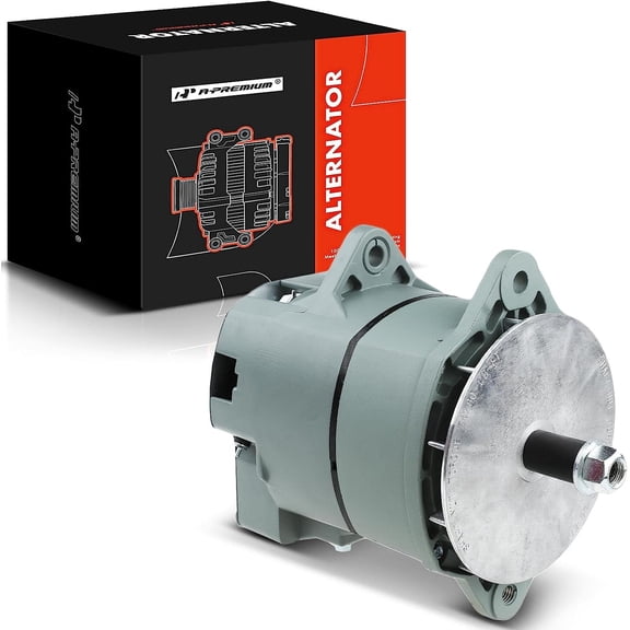 A-Premium Alternator Compatible with Kenworth K300 1994-1995, T300 1995, L6 8.3L, 12V 105Amp, Replace# 10459001, 10459008, 10459202