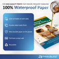 thumbnail image 2 of Papel impermeable TerraSlate 5 mil 21,5 x 28 cm, 250 hojas, 2 of 6