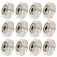 thumbnail image 4 of Bearing Wheel, Easy To Carry Plastic V-Type Wheel  Performance Great Workmanship V-Type Wheel, High Hardness For 3D Printer Parts, 4 of 8