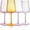 Summer Colored, variant on Hand Blown Ribbed Glasses with stem, Glasses, Luxury , Set of 4, , 18oz Goblet, Large capacity, Fluted Design (Winter Colored)