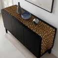 thumbnail image 5 of Brown Leopard Print Table Runner 70 Inches Long, Classic Abstract Animal Patterned Kitchen Coffee Dining Table Decoration for Home Party Birthday Wedding Home Decor 13x70 Inches, 5 of 8