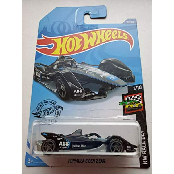 Hot Wheels Formula E Gen 2 Car (Black & Blue) 2020 HW Race Day