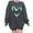 Dark Gray, variant on Arlun Philadelphia Crew Neck Sweatshirts for Women Heart Graphic Game Day Sweatshirt Football Team Fans Pullover Shirt Drop Shoulder Long Sleeve Loose Casual Tops Red XL