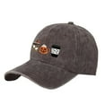 thumbnail image 2 of Under $6 Halloween Hats for Women And Men Visors Trucker Black Funny Caps Slogan Hat Womens Mens Baseball Caps, 2 of 3