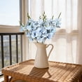 thumbnail image 2 of Artificial Gladiolus Flowers, Multi-Heads Single Stem for Wedding Home Decor, Lifelike Faux Flowers for Outdoor Photography Props, Garden Event Decoration, Artificial Gladiolus Flowers * 6 Bunches, 2 of 7