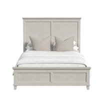 Picket House Furnishings Henrik Full Panel Bed in Ivory