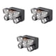 thumbnail image 2 of Soidarity 3 uds. Linterna Led montada en la cabeza de pesca, linterna frontal fuerte para acampar, recargable por USB, de largo alcance para el trabajo y Estufas de camping Plata Soidarity  OD032212-02B, 2 of 6