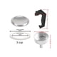 thumbnail image 2 of Espresso Coffee Moka Pot Replacement Parts For Cups Moka Pot Handle Gasket Seal Funnel Filter Accessories, 2 of 11