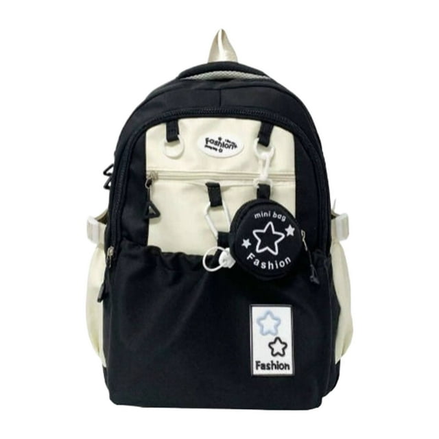 Japanese Cute Girl Colorful Backpack Female Korean Version Star Backpack Junior High School Student Backpack