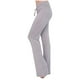 thumbnail image 5 of Pantalones De Yoga Para Mujer Pantalones De Pierna Ancha Pantalones De Entrenamiento Pantalones De Cintura Alta Sueltos Casuales Pantalones De Gimnasia Gris Odeerbi LM103-4800, 5 of 6