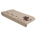 thumbnail image 4 of FESTFENDS 1Pack Beige Polyester PVC Stair Mat for Non Slip Noise Reduction 21.7x7.9x0.2in, 4 of 8