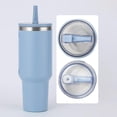 thumbnail image 4 of Lot de 2 Couvercles de Paille Rabattables de 40 Oz pour Gobelet, Réutilisables, Anti-Déversement, 4 of 4