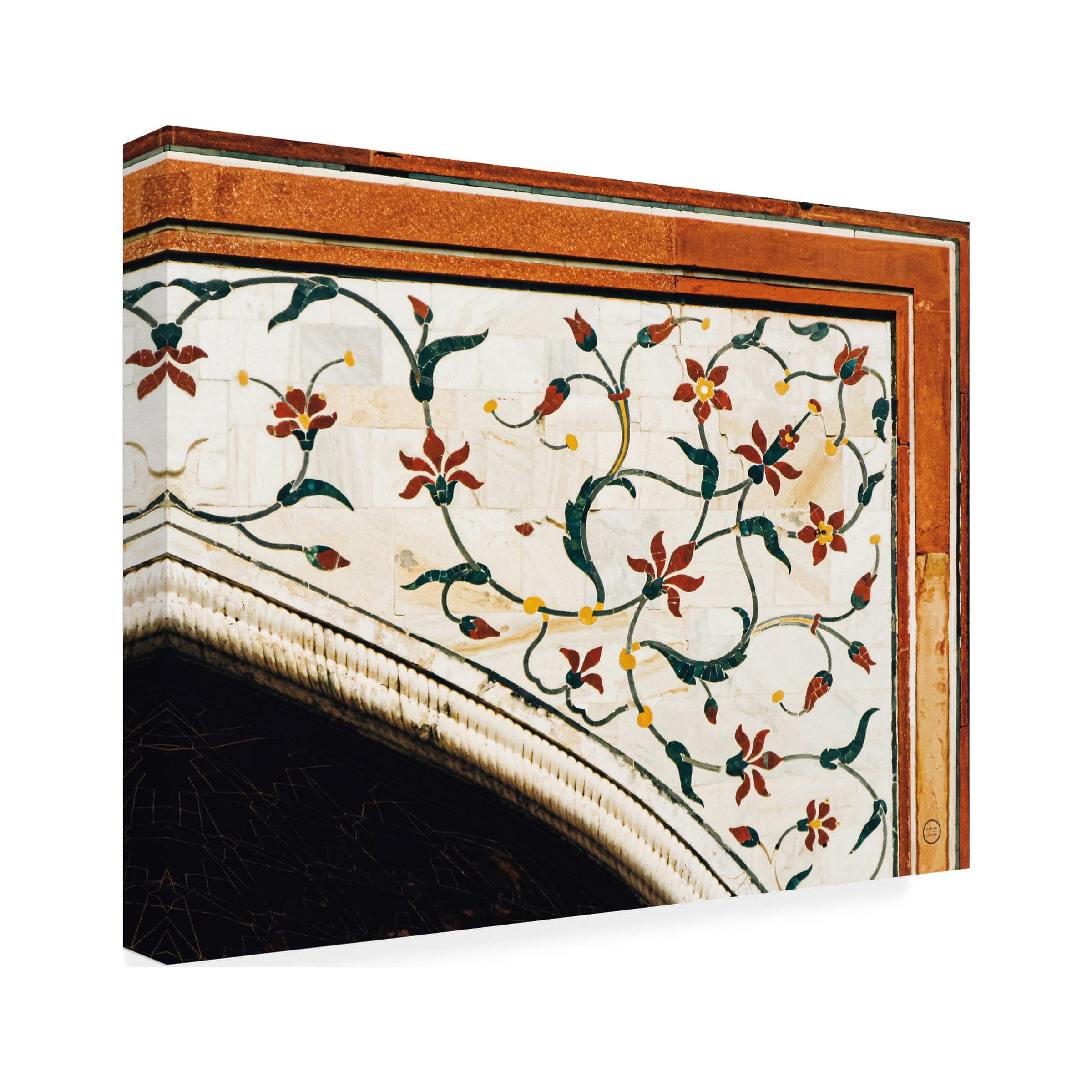 Nathan Larson 'Mosaic I' Canvas Art