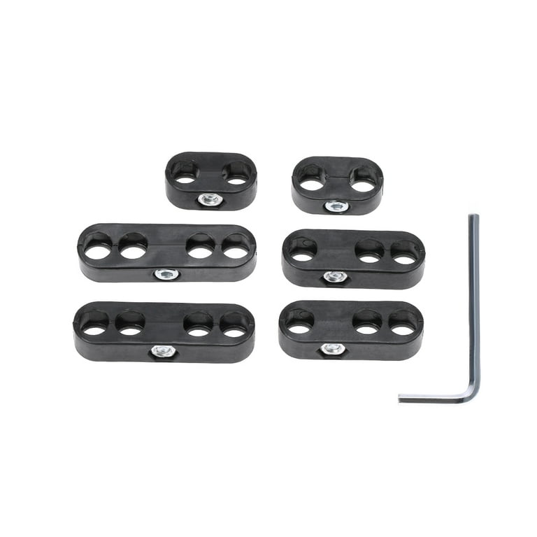 Andoer 7mm 8mm Spark Plug Wire Separators Dividers Looms for Chevy for &  Mopar 