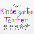 thumbnail image 3 of CafePress - Kindergarten Teacher Ringer T - 100% Cotton Ringed T-Shirt, 3 of 4