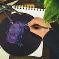 thumbnail image 4 of 50 Pcs Thickened Painting Cardboard Round Drawing Paper Cards Drawing Hardboards, 4 of 8
