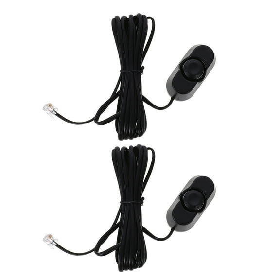 WHAMVOX Subwoofer Volume Control Knob with PVC Material for Car Use Black Color Enhancing Music Experience 2pcs