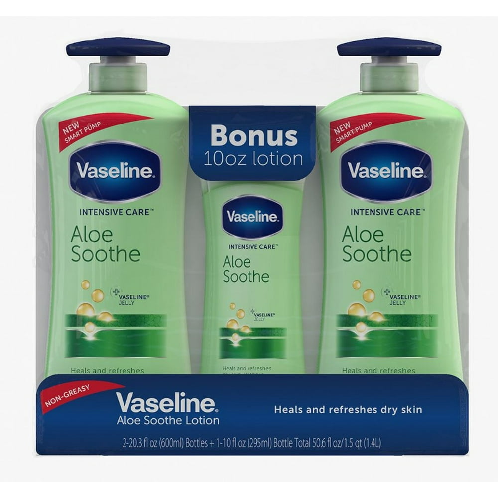 Vaseline Intensive Care Aloe Soothe Body Lotion, 2 pk./20.3 fl. oz