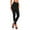 Yoga 11#Black, variant on WAYUTE Women's Leggings Tummy Control Pencil Denim Jeans Solid Color Slim Trousers Stretchy Fit for Gym Fitness 2XL