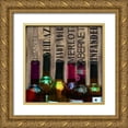thumbnail image 1 of Wolk, Lisa 20x20 Gold Ornate Wood Framed with Double Matting Museum Art Print Titled - Fine Reds, 1 of 4
