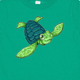 thumbnail image 4 of Inktastic Sea Turtle with Swirls Boys or Girls Baby T-Shirt, 4 of 5