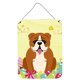 thumbnail image 1 of "Treasures Easter s English Bulldog Red White Metal Print, 16 x 12, Multicolor" Caroline's Treasures BB6120DS1216, 1 of 1